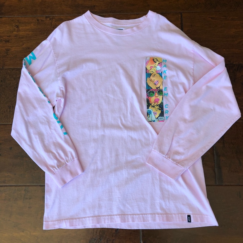 Mens HUF Long Sleeve T-shirt